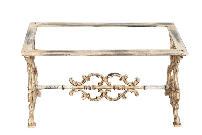 Biscottini Biscottini Base Tavolo in Ghisa Anticata Stabile Robusta Misure 85x44x48 Peso 49