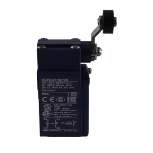 Finecorsa leva con rotella IP65 NO+NC 10A 240V (Telemecanique) Schneider Electric