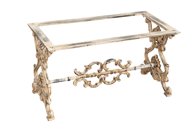 Biscottini Biscottini Base Tavolo in Ghisa Anticata Stabile Robusta Misure 85x44x48 Peso 49