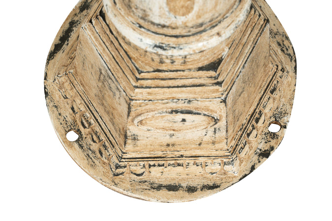 Biscottini Biscottini Dissuasore passaggio in ghisa massiccio effetto antico robusto 36x80