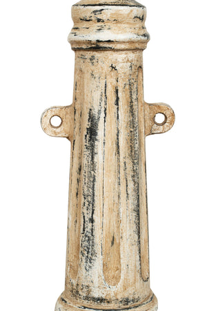 Biscottini Biscottini Dissuasore passaggio in ghisa massiccio effetto antico robusto 36x80