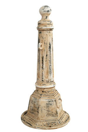 Biscottini Biscottini Dissuasore passaggio in ghisa massiccio effetto antico robusto 36x80