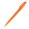 Sign Pen Brush Arancio Pentel