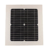 Pannello solare fotovoltaico 34,5 X 34,5 cm ETFE 10W 18V Videl