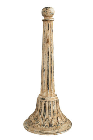 Biscottini Biscottini Dissuasore Passaggio Ghisa Finitura Antica 30x72 Robusto Solido