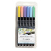 Astuccio 6 Pennarelli Aqua Brush Duo Colori Pastel Lyra