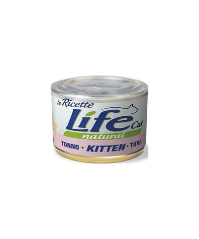 Life Cat Kitten Natural Scatoletta Tonno per Gatti Cuccioli 150gr