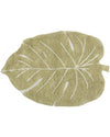 Tappeto Lavabile Mini - Foglia di Monstera - Verde Oliva - 75x100 cm Lorena Canals