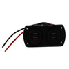 Kit doppio alloggio e prese USB INPUT 12V 2X2.4A Aleyay