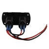 Kit doppio alloggio e prese USB INPUT 12V 2X2.4A Aleyay