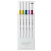 Astuccio 5 Fineliner Emott Tratto 0.4Mm Colori Ass. Retro' Uni Mitsubishi
