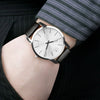 Orologio CALVIN KLEIN uomo City pelle nero / argento