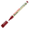 Marcatore Permanente 25 Ecoline Punta Tonda 1.0Mm Rosso Edding