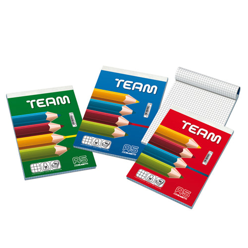 Blocco Note 150X210Mm 5Mm 50Gr 50Fg Team Blasetti