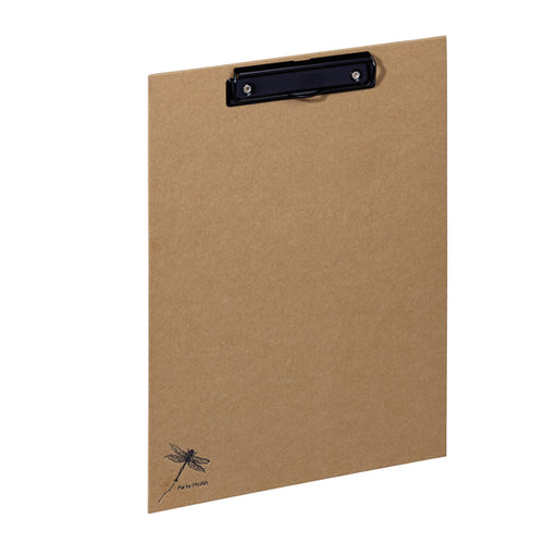 Portablocco Pure A4 In Cartone Carta Kraft C/Molla Fermafogli Pagna