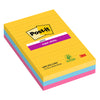 Cf.3Pz Blocco 90Fg. Post-ItSuper Sticky Righe 101X152Mm 4690-3Ss-Carn Carnival