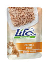 Life Cat Natural Bustina Filetti di Pollo per Gatti 70gr