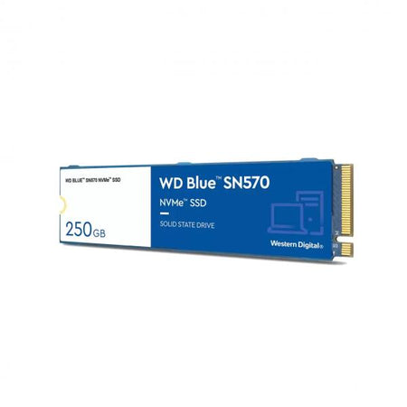 Western Digital WD Blue SN570 250 GB M.2 PCI Express 3.0 NVMe (Blue SSD SN570 NVMe 250GB M.2 - 2280 PCIe Gen3 8Gb/s internal - single-packed - Warranty: 12M)