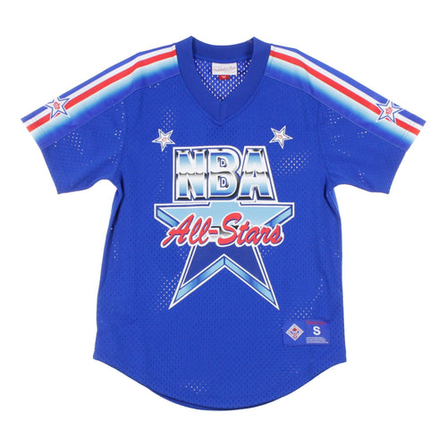 MITCHELL & NESS Casacca Uomo Nba Mesh V-neck Team Dna Sublimation All Star Game 1991 Royal da uomo