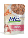 Life Cat Natural Bustina Tonno con Gamberetti per Gatti 70gr