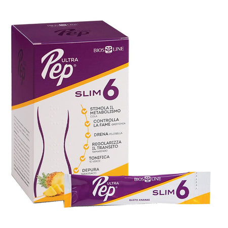 Ultra Pep Slim 6 Zero Gusto Ananas 20 Bustine liquide