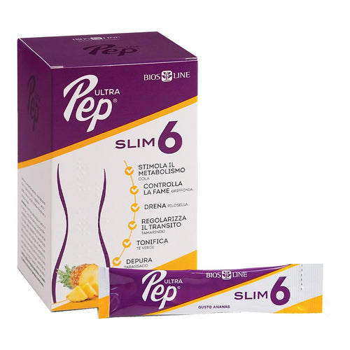 Ultra Pep Slim 6 Zero Gusto Ananas 20 Bustine liquide