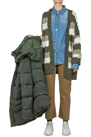 SO ALLURE So Allure - Cardigan - 441922 - Verde/Panna da donna