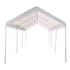 Gazebo Party Bianco da giardino 3x6 per esterno con teli laterali per feste