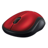 LOGITECH WIRELESS MOUSE M185 OTTICO, USB, COLORE ROSSO