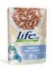 Life Cat Natural Bustina Tonno con Pesce Bianco per Gatti 70gr