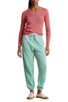 Ralph Lauren Pantaloni Verde acqua da donna