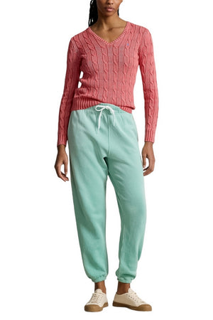 Ralph Lauren Pantaloni Verde acqua da donna