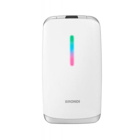BRONDI CONTENDER (BIANCO) - TELEFONO CELLULARE PER ANZIANI - FOTOCAMERA