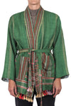 LA FEMME BLANCHE La Femme Blanche - Giacca - 461422 - Fantasia Verde da donna