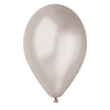 Busta 16 Palloncini D26Cm Metal Argento Big Party