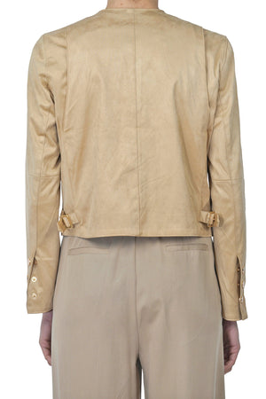 LA FEMME BLANCHE La Femme Blanche - Giubbotto - 451444 - Beige da donna