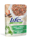 Life Cat Natural Bustina Tonno con Vongole e Gamberetti per Gatti 70gr