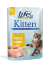Life Cat Kitten Natural Bustina Pollo per Gatti Cuccioli 70gr