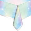 Tovaglia In Plastica 140X270Cm Soft Rainbow Big Party