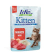 Life Cat Kitten Natural Bustina Manzo per Gatti Cuccioli 70gr