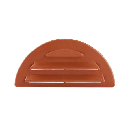 Chiusura prima fila tegola plastica color terracotta confezione 6 pz