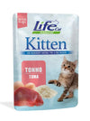 Life Cat Kitten Natural Bustina Tonno per Gatti Cuccioli 70gr