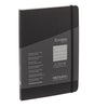 Taccuino C/Elastico Ecoqua Plus Cucito F.To A5 80 Fg. Righe Nero Fabriano