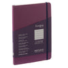 Taccuino C/Elastico Ecoqua Plus Cucito F.To A5 80 Fg. Righe Vino Fabriano