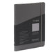 Taccuino C/Elast. Ecoqua Plus Spiral. A5 70Fg. Righe Antracite Fabriano