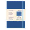 Taccuino C/Elast. Ispira Cop. Rigida F.To A5 96Fg. A Righe Blu Royal Fabriano