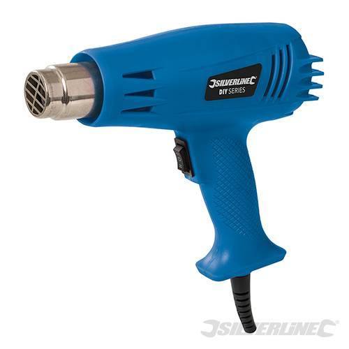 Pistola termica 1500 W per sverniciatura temperatura 500°C Silverline Silverline