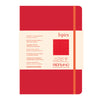 Taccuino C/Elast. Ispira Cop. Fless. F.To A5 96Fg. Puntinato Rosso Fabriano