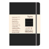 Taccuino C/Elast. Ispira Cop. Fless. F.To A5 96Fg. A Righe Nero Fabriano