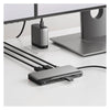 ALOGIC U1CSH-SGR replicatore di porte e docking station per laptop Cablato USB 3.2 Gen 1 [3.1 Gen 1] Type-C Grigio (Alogic USB-C Dual Display Dock - MX2 Lite HDMI Edition)